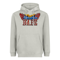 Moon Dust American Babe With Sunflowers Heavyweight Hoodie - LillyAllenDesigns
