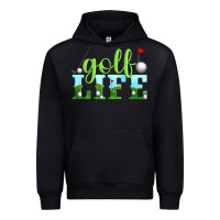 Black golf life Urban Hoodie - Artiststas