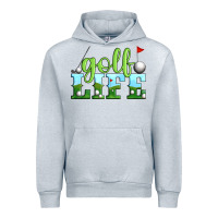 Heather Grey golf life Urban Hoodie - Artiststas