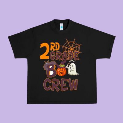2rd Grade Boo Crew Urban Heavy Tee Designed By Bettercallsaul