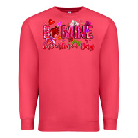 Cardinal Be Mine Valentines Day Premium Sweatshirt - CowhideDigitalArt