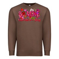 Chestnut Be Mine Valentines Day Premium Sweatshirt - CowhideDigitalArt