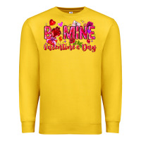 Lemon Be Mine Valentines Day Premium Sweatshirt - CowhideDigitalArt