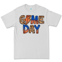 Dove Grey game day basketball Premium Tee - MaliasSmallBusiness