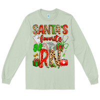 Matcha santa's favorite RN Long Sleeve Tee - texasbilliewilder