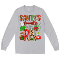 Moon Dust santa's favorite RN Long Sleeve Tee - texasbilliewilder