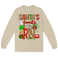 Mushroom santa's favorite RN Long Sleeve Tee - texasbilliewilder