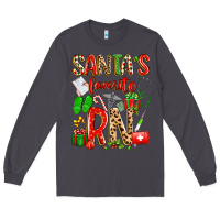 Smoke santa's favorite RN Long Sleeve Tee - texasbilliewilder