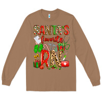 Toasted Coconut santa's favorite RN Long Sleeve Tee - texasbilliewilder