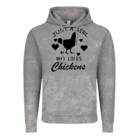Cloud Rock Just A Girl Who Love Chickens Vintage Hoodie - Bettercallsaul