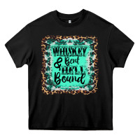 Black whiskey bent hell bound Heavy Core Tee - AdoDesignShop