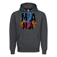 Smoke Mama lightning bolts Mother's Day Zipper Hoodie - FaDigitalArtStudio