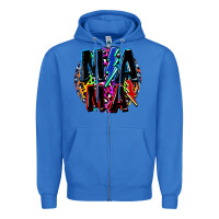 True Royal Mama lightning bolts Mother's Day Zipper Hoodie - FaDigitalArtStudio