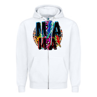 White Mama lightning bolts Mother's Day Zipper Hoodie - FaDigitalArtStudio