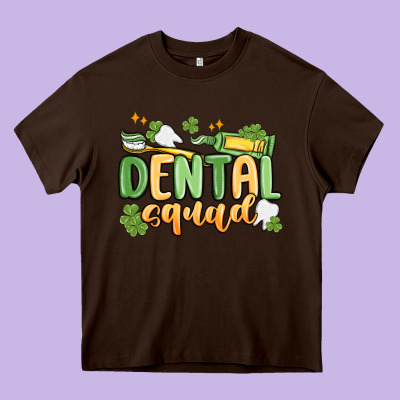 Dental Squad Heavy Core Tee Designed By Maliassmallbusiness