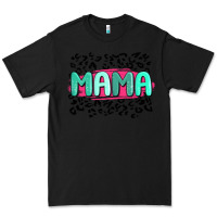 Black mama leopard Premium Tee - MaliasSmallBusiness