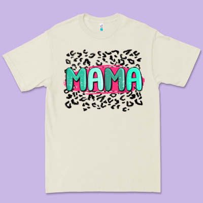Mama Leopard Premium Tee Designed By Maliassmallbusiness