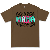 Cacao mama leopard Premium Tee - MaliasSmallBusiness