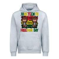 Heather Grey juneteenth freedom day Urban Hoodie - Artiststas