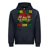 Navy juneteenth freedom day Urban Hoodie - Artiststas