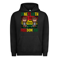 Pigment Black juneteenth freedom day Urban Hoodie - Artiststas