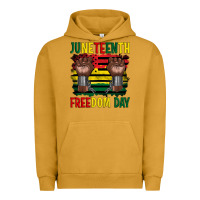 Pigment Peanut Butter juneteenth freedom day Urban Hoodie - Artiststas