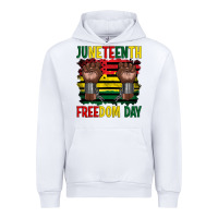 White juneteenth freedom day Urban Hoodie - Artiststas