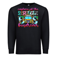 Black captain of the struggle bus bus Premium Sweatshirt - CowhideDigitalArt