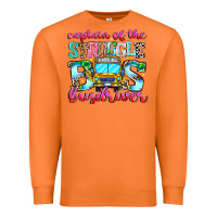Carrot captain of the struggle bus bus Premium Sweatshirt - CowhideDigitalArt