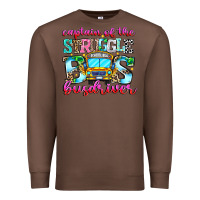 Chestnut captain of the struggle bus bus Premium Sweatshirt - CowhideDigitalArt