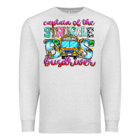 Oatmeal Heather captain of the struggle bus bus Premium Sweatshirt - CowhideDigitalArt