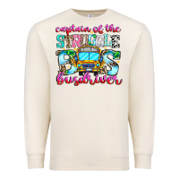 Sandshell captain of the struggle bus bus Premium Sweatshirt - CowhideDigitalArt