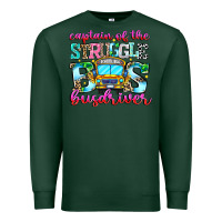 Sports Green captain of the struggle bus bus Premium Sweatshirt - CowhideDigitalArt