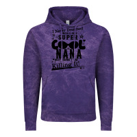 Cloud Purple I Never Dreamed I Would Be A Super Cool Nana Vintage Hoodie - Bettercallsaul