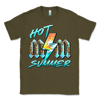 Army Green hot mom summer Classic Tee - BarkalooDesign