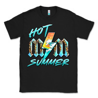 Black hot mom summer Classic Tee - BarkalooDesign