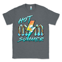 Charcoal Heather hot mom summer Classic Tee - BarkalooDesign