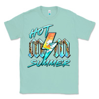 Seafoam hot mom summer Classic Tee - BarkalooDesign