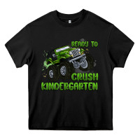 Black ready to crush kindergarten Heavy Core Tee - MaliasSmallBusiness