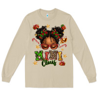 Mini Claus Messy Bun Long Sleeve Tee | Teevron