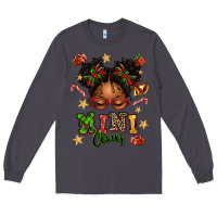 Smoke mini claus messy bun Long Sleeve Tee - texasbilliewilder