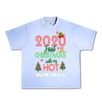 Grape Ice 2020 First Christmas With My Hot New Wife Urban Heavy Tee - Bettercallsaul