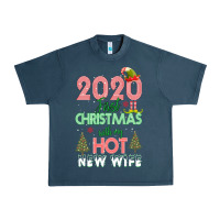 Midnight Navy 2020 First Christmas With My Hot New Wife Urban Heavy Tee - Bettercallsaul
