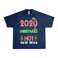 Navy 2020 First Christmas With My Hot New Wife Urban Heavy Tee - Bettercallsaul