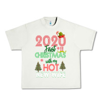 Pistachio 2020 First Christmas With My Hot New Wife Urban Heavy Tee - Bettercallsaul