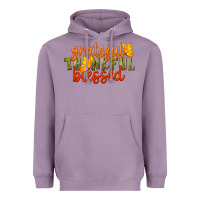 Lavender Fall Grateful Thankful Blessed Heavyweight Hoodie - LillyAllenDesigns