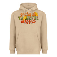 Mushroom Fall Grateful Thankful Blessed Heavyweight Hoodie - LillyAllenDesigns