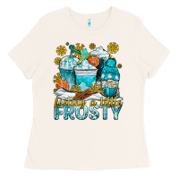 Bone feeling a little frosty coffee cups Ladies Tee - NancyCooperArtShop