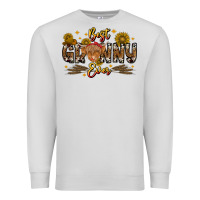 Dove Grey best granny ever western theme Premium Sweatshirt - CowhideDigitalArt
