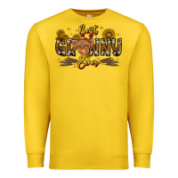 Lemon best granny ever western theme Premium Sweatshirt - CowhideDigitalArt